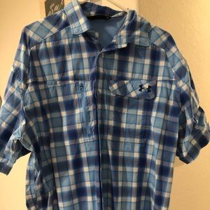 Under Armour button down shirt